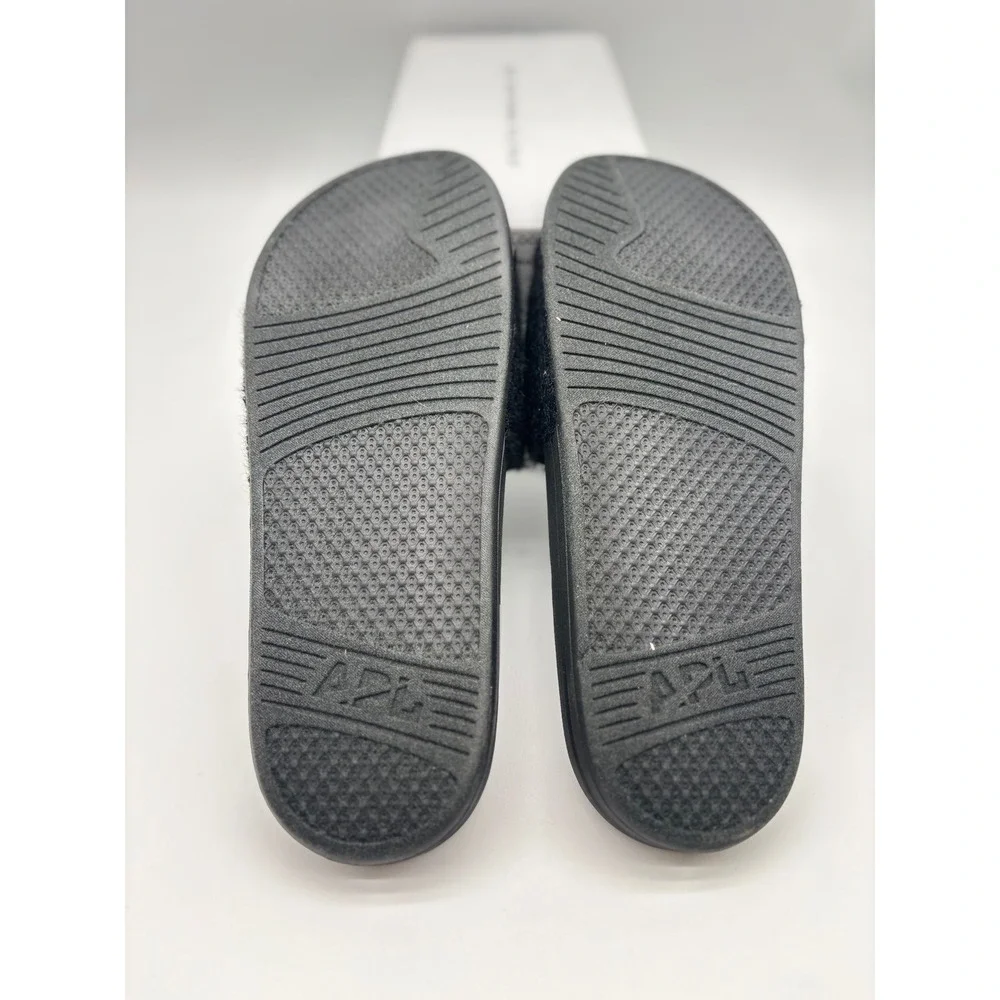 APL Athletic Propulsion Labs TechLoom Slide Black Fuzzy Mens 13 0819XC